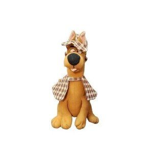 Cartoon Network Scooby-Doo Inspector Plush 9 in Stuffed Animal Checkered Outfit